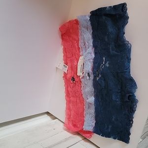 xxl cheeky lace panties nwt bundle 3 pair